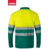 305515 Hv Ls Two-Tone Polo
