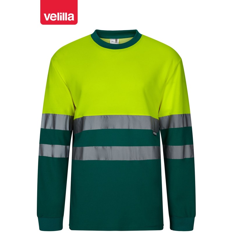 305615 Hv Two-Tone Ls T-Shirt