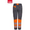 303032SW Damskie Two-Tone spodnie robocze stretch z recyklingu