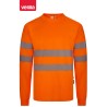 305634 Long sleeve recycled polyester T-shirt with segmented tape