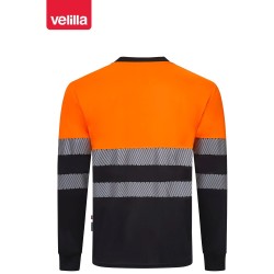 305635 Two-Tone T-shirt z poliestru z recyklingu