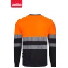 305635 Two-Tone T-shirt z poliestru z recyklingu