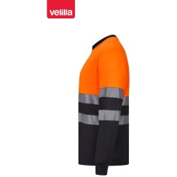 305635 Two-Tone T-shirt z poliestru z recyklingu