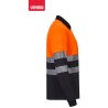 305535 Two-Tone polo shirt z poliestru z recyklingu