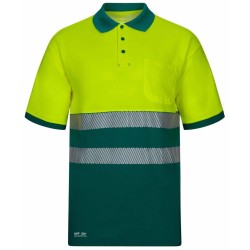 305543 Two-Tone polo shirt
