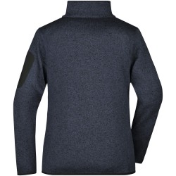 JN761 Ladies' Knitted Fleece Jacket
